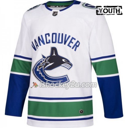 Børn NHL Vancouver Canucks Trøje Blank Adidas Hvid Authentic